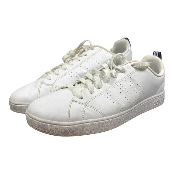 adidas gazelle silver green womens adidas Women's Advantage Shoes White main image 0